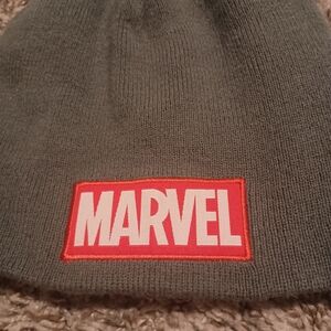 Marvel Gray/ Black Beanie